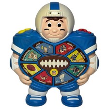 Vintage 2000s NFL Talking Mr. Play N Say Football Game Interactive Quiz Works