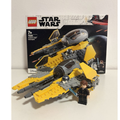 LEGO Star Wars 75281 Anakin's Jedi Interceptor mit Anakin Skywalker, R2-D2, Box