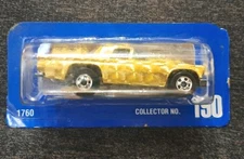 VTG Hot Wheels 1977 Gold Gleem Team 57 T-Bird Car 2.75" Malaysia