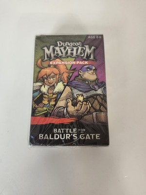 Dungeon Mayhem: Battle for Baldur s Gate Expansion Pack D&D Card Game Sealed