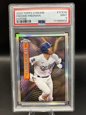 2023 Topps  Chrome- Expose Freddie Freeman #TCE-30  RARE CARD 🔥🔥🔥🔥 03/10