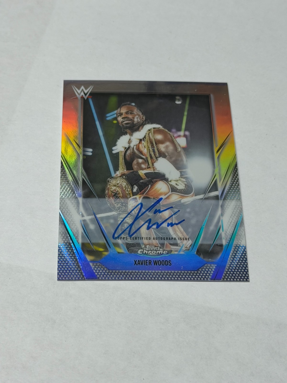 Xavier Woods 2026 Topps Chrome WWE Autograph #BCA-XAW