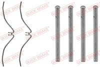 ZubehöRsatz Scheibenbremsbelag Quick Brake 109-1061 FüR BF Demio Mazda BW 323 DW