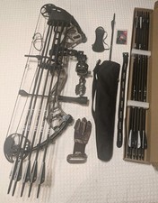 PSE Stinger Max TrueTimber Strata BLK MTN Fuse RTS Complete With 12 NIB Arrows