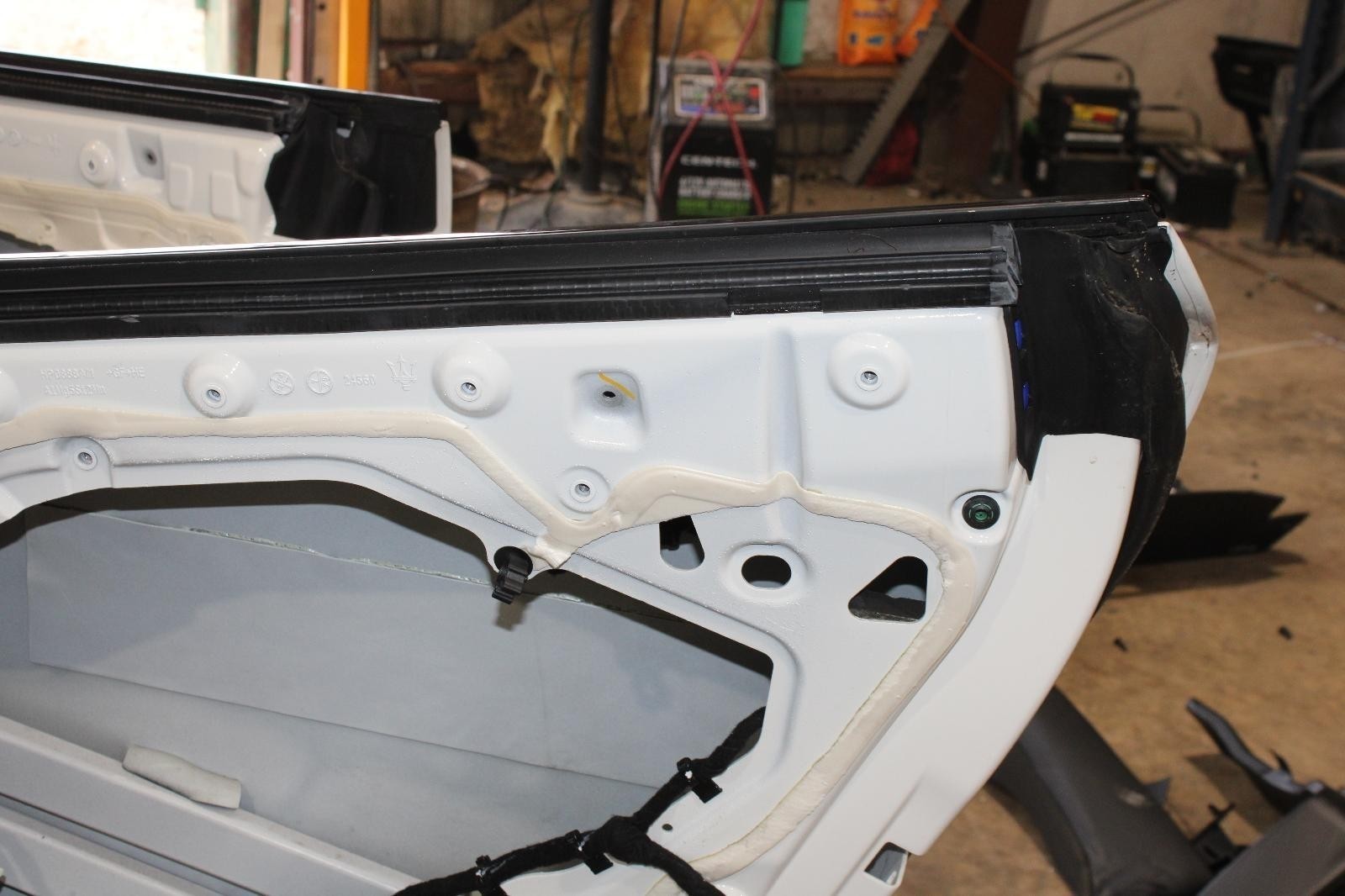 Maserati Quattroporte 2014-2021 Rear Right Door panel White