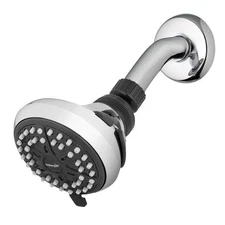 Waterpik EcoFlow Chrome 4 settings Showerhead 1.6 gpm VBE-423