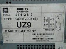 Autoradio Opel OMEGA