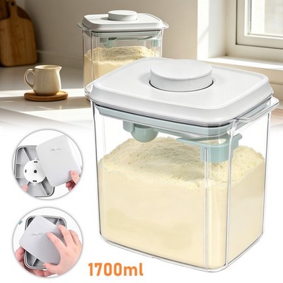 Milchpulverspender Aufbewahrungsbehälter Milchpulver Fall 1700ml Für Milchpulver
