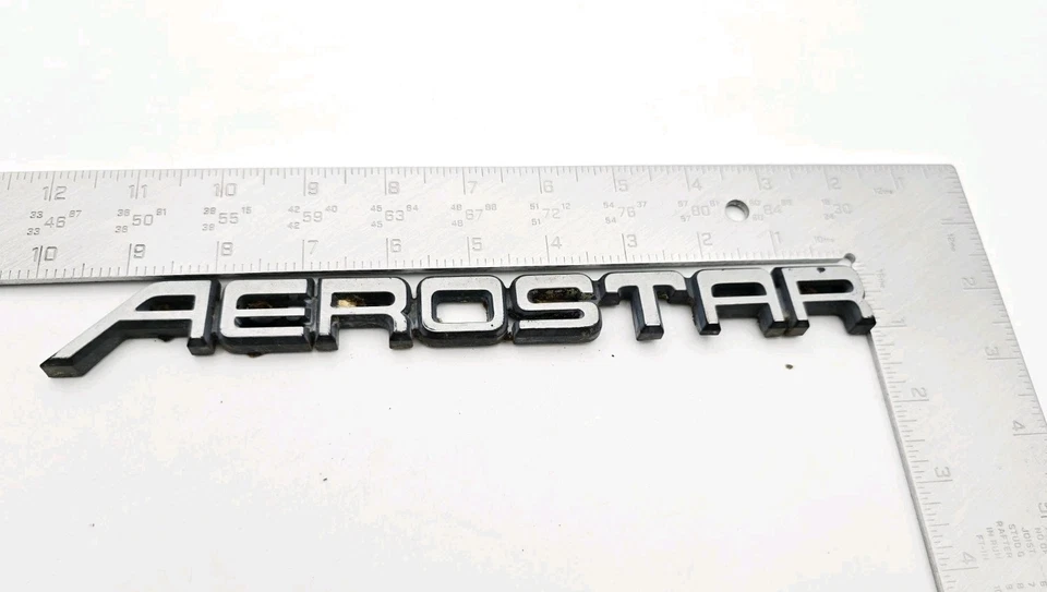 1992-1997 FORD AEROSTAR REAR GATE EMBLEM LOGO BADGE SYMBOL OEM - Image 2 of 3