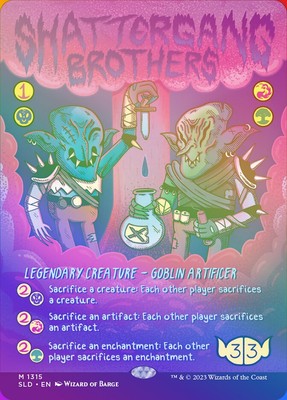 [MTG] Shattergang Brothers (Foil) (Showcase) (1315) (SLD) NM
