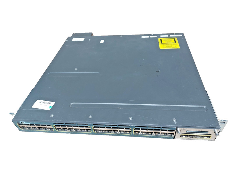 Cisco Catalyst WS-C3560X-48PF-S V01 48-Port Network Switch Tested