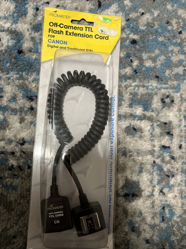 Promaster Off-camera Flash Extension Cord Compatible W/ Canon Digital & SLR NIB - Image 2 of 4