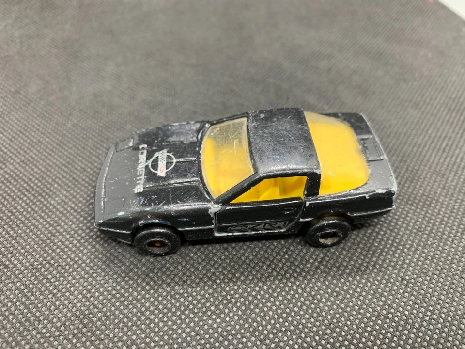 Majorette - Chevrolet Corvette C4 negro vintage - diecast - escala 1:64 - USADO Foto 3 de 3