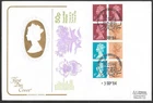 GB QEII 1984  50p Booklet pane   Illustrated FDC.