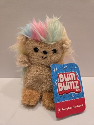BUM BUMZ Plush HAZEL THE HEDGEHOG FAIRY GARDEN BUMZ 4.5'' Plush OG Owner.     