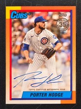 #11-3 Porter Hodge 2025 Topps 35 Chicago Cubs Auto