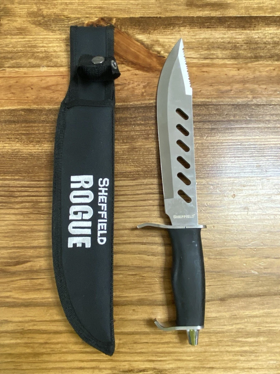 Sheffield Stainless Steel Blade Collectible Vintage Fixed Blade