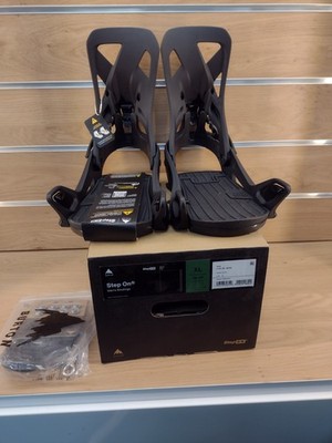 Burton Men's Step On Re:Flex Snowboard Bindings Black XL *NEW* | eBay