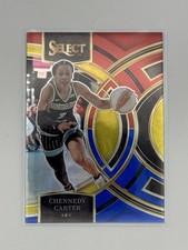 2024 Panini Select WNBA - Premier Level Chennedy Carter Red & Blue Prizm /399