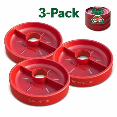 Tomato Crater  Root Zone Watering Ring   3-Pack