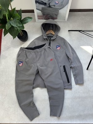 Nike Tech Fleece Atletico Madrid Grey Track Suit Size XI Men s