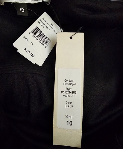 Diane Von Furstenberg Mary Jo Wrap Maxi Dress Short Sleeve Rayon Black Size 10 - Picture 12 of 13