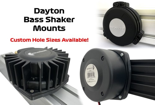 Dayton Bass Shaker Mounts for 8020 8040 BST-1 BST-2 TT25 BST-300EX - Afbeelding 1 van 17