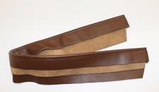 J3 Piper Cub Leather Door Seal, Sophisticated, Brown