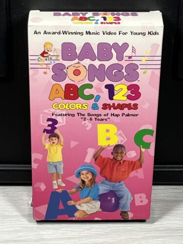 Babylieder: ABC, 123, Farben Formen (VHS, 1999) - Bild 1 von 5