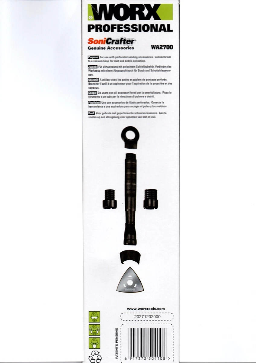 Image of Worx Sonicrafter WX671.8 on eBay