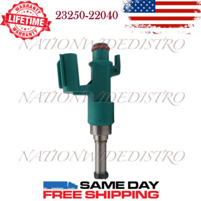 るー 1x OEM Denso Fuel Injector for 2019 2020 Toyota Corolla 2.0L L4