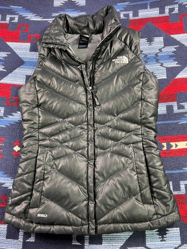 Black Puffer Vest Jacket Size 