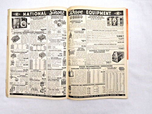 1937 – Allied Radio Catalog – Spring & Summer - Everything In Radio - 178 Pages - Picture 8 of 13