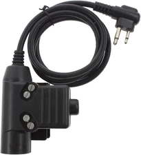 Tactical Headset U94 PTT Walkie Talkie Headset Push to Talk for Motorola Radio