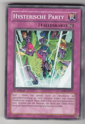 YU-GI-OH Hysterische Party Common SD8-DE027