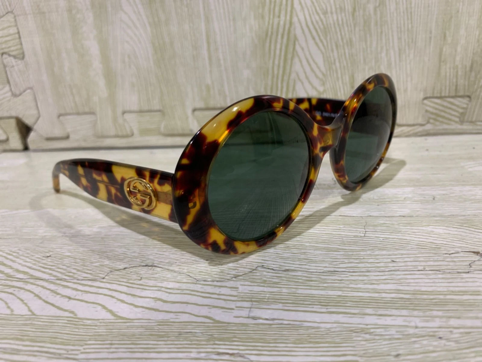 GUCCI EYEWEAR Occhiali da sole GUCCI accessorio guscio tartaruga occhiali prodotto originale donna 09