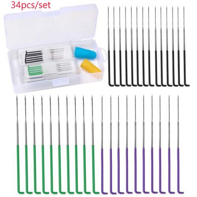 15/40pcs Wool Felting Needles,Colorful Needles Felting Starter Kit With Box Case