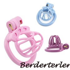 ABS Cb Locks Male Chastity Device Sissy Anti Cheating Chastity Cage with 4 Ring