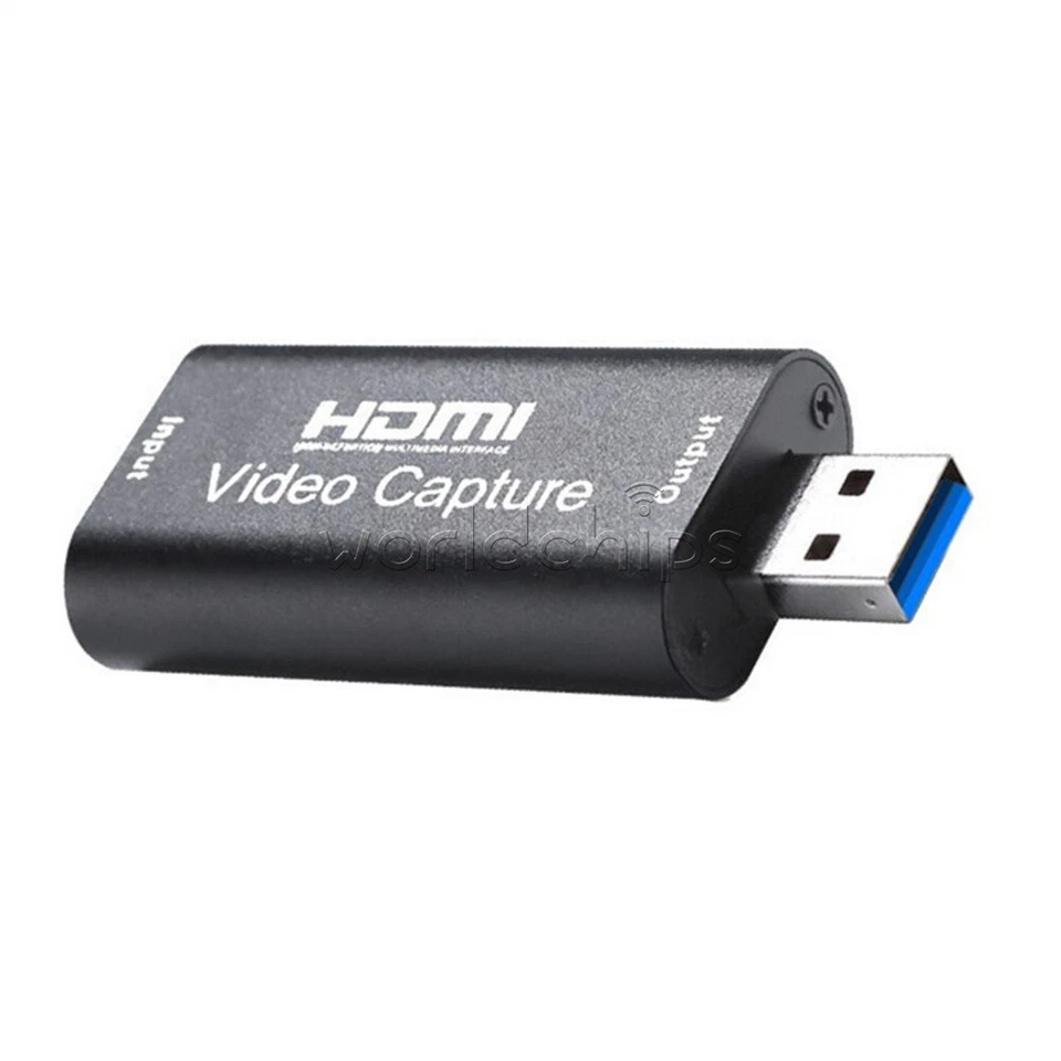 4K 1080P HD USB 2.0 Video Capture Card Grabber Record f PS4 Game Live-Stream - Image 2 of 4
