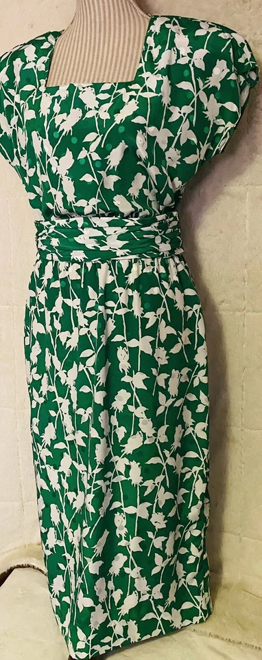 Cinturón y chaqueta de vestir ligeros vintage CARON USA 3 piezas talla 10 Foto 4 de 4