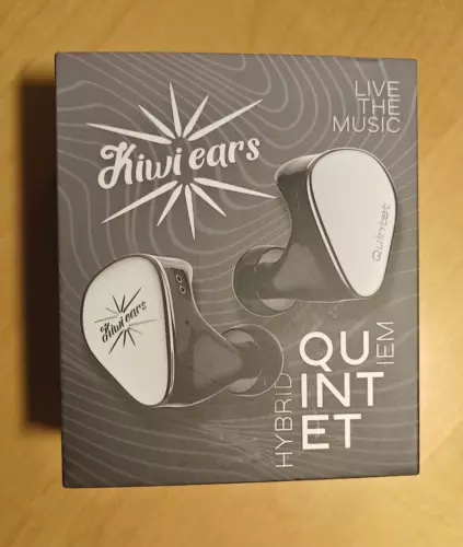 Kiwi Ears Quintet in Ear Monitor 1DD + 2BA + 1 Planar + 1 PZT Hybrid Earphones