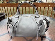 Aimee Kestenberg Gray Pebbled Leather Tamitha...