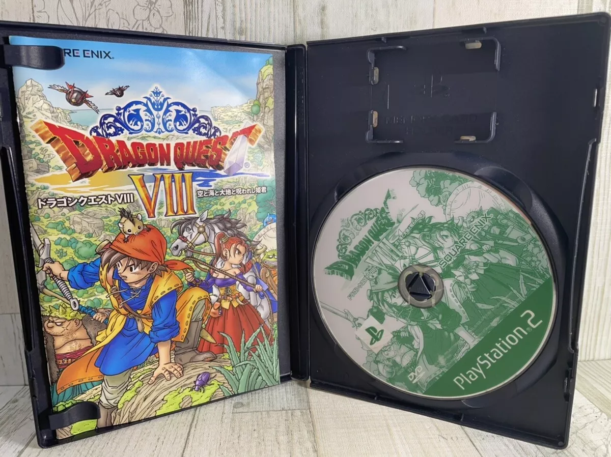 Dragon Quest VIII: Journey of the Cursed King Playstation 2 PS2 Used