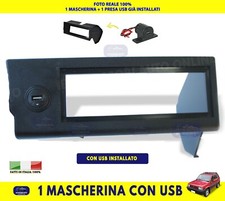 Mascherina Stereo Panda 141 141A Fiat con Presa attacco USB Kit auto radio set 