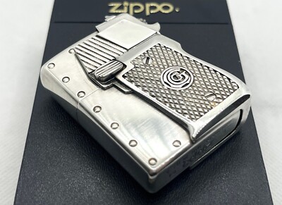 Rare! Auth ZIPPO Limited Edition 2004 Gun Grip Handgun Pistol
