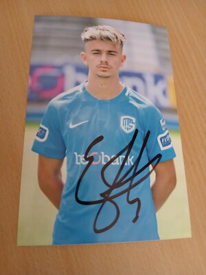 Signiertes Foto Edon Zhegrova KRC Genk NEU (2)