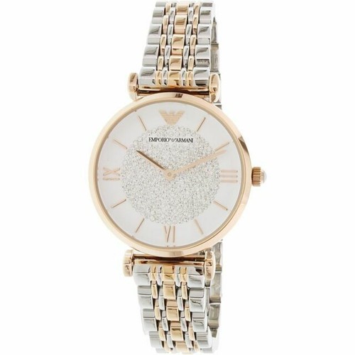 Montre Vendoux Acier Inoxydable MS18010 - Cadran Noir Chiffres Romains - NEUF Avec étiquettes