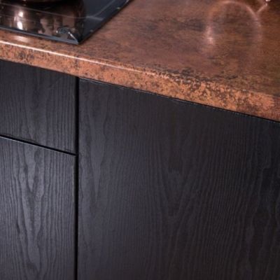 D-c-fix Sticky Back Plastic – Black Wood Effect – 2m X 67.5cm – Self-Adhesive Film – 346-8007