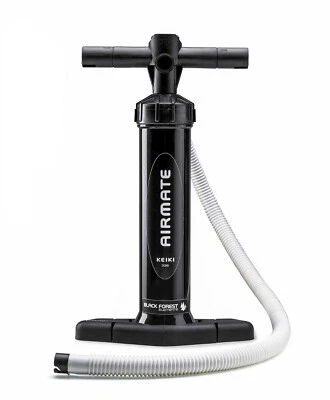 AIRMATE KEIKI -Black Forest Elements- Pumpe SUP Handpumpe Kite Kajaks iSUP Wing