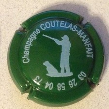 Capsule de champagne COUTELAS-MANFAIT (1bc. 4/5 Chasseur)
